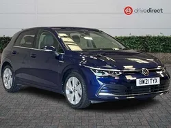 Blue Used 2021 VW Golf VIII Style Hatchback | £18,495 (Fair price)