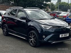 Blue Used 2016 Toyota RAV4 SUV | £10,250 (Fair price)