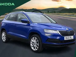 Blue Used 2022 Skoda Karoq SE L SUV | £18,790 (Fair price)