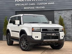 Pure white New 2025 Toyota Land Cruiser SUV | £61,990 (Fair price)