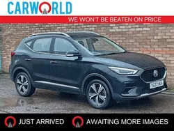 Black Used 2022 MG ZS Excite Sedan | £11,400 (Fair price)