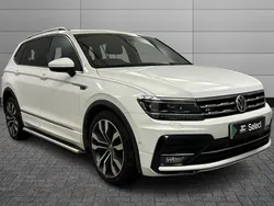 White Used 2021 VW Tiguan Allspace R-line SUV | £29,500 (Fair price)