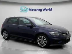 Blue Used 2020 VW Golf VII R-line Edition Hatchback | £17,600 (Fair price)