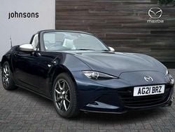 Blue Used 2021 Mazda MX5 Inclusive Cabriolet | £19,977 (Fair price)
