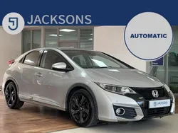 Silver Used 2015 Honda Civic SE Plus Hatchback | £9,795 (Fair price)
