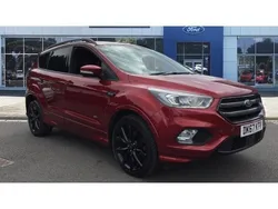 Red Used 2017 Ford Kuga ST-Line SUV | £12,510 (A bit pricey)