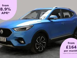 Blue Used 2022 MG ZS Exclusive Sedan | £12,873 (Fair price)
