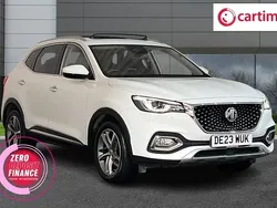 White Used 2023 MG HS Exclusive SUV | £15,699 (Fair price)