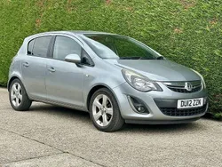 Silver Used 2012 Vauxhall Corsa Hatchback | £2,395 (Good price)