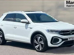 White Used 2022 VW T-Roc R-line SUV | £24,980 (Fair price)