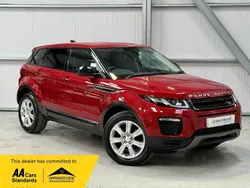 Red Used 2018 Land Rover Range Rover evoque SE Estate | £10,795 (Fair price)