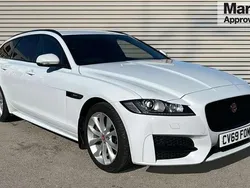White Used 2019 Jaguar XF Sportbrake R-Sport Estate | £14,231 (Fair price)