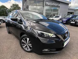 Black Used 2021 Nissan Leaf Acenta Hatchback | £9,190 (Good price)