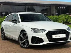 White Used 2024 Audi A4 Black Edition Estate | £31,980 (A bit pricey)