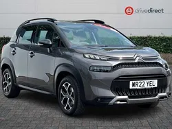 Metallic cosmic silver Used 2022 Citroën C3 Aircross PureTech SUV | £12,995 (Fair price)