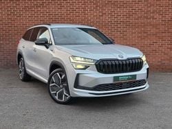 Brilliant silver metallic Used 2025 Skoda Kodiaq SportLine SUV | £35,490 (Expensive)