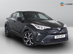 Black Used 2021 Toyota C-HR Design SUV | £17,875 (Fair price)