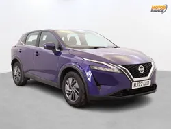 Blue Used 2022 Nissan Qashqai Acenta Premium SUV | £15,595 (Super price)