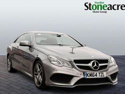 Silver Used 2014 Mercedes E220 AMG line Coupe | £8,490 (Fair price)