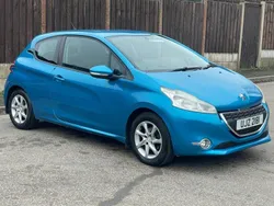 Blue Used 2012 Peugeot 208 Active Hatchback | £1,895 (Fair price)