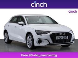 White Used 2024 Audi A3 e-tron Sport Hatchback | £21,499 (Good price)