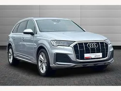 Floret silver Used 2021 Audi Q7 S-Line SUV | £41,199 (Fair price)