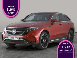 Red Used 2022 Mercedes EQC400 AMG line SUV | £34,054 (Fair price)