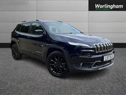 Blue Used 2017 Jeep Cherokee Limited SUV | £13,995 (Expensive)