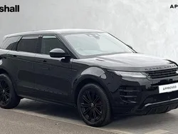 Black Used 2025 Land Rover Range Rover evoque HSE Dynamic SUV | £41,277