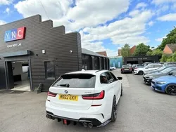 White Used 2022 BMW 320 M Sport Estate | £24,991 (Fair price)