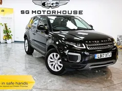 Black Used 2017 Land Rover Range Rover evoque SE Estate | £11,295 (Fair price)