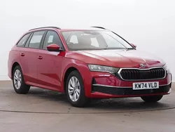 Velvet red metallic Used 2025 Skoda Octavia SE Technology Estate | £25,995 (Expensive)