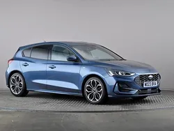 Blue Used 2023 Ford Focus ST-Line X Hatchback | £15,298 (Fair price)