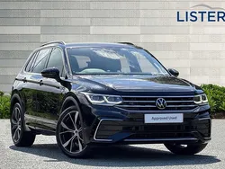 Deep black Used 2023 VW Tiguan R-line SUV | £28,000 (Fair price)