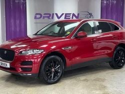 Red Used 2017 Jaguar F-Pace Prestige SUV | £13,600 (Fair price)