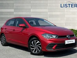 Kings red Used 2022 VW Polo Life Hatchback | £15,490 (Fair price)