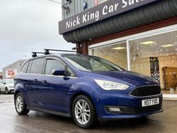 Impact blue pearl Used 2017 Ford Grand C-Max Zetec MPV | £7,275 (Fair price)
