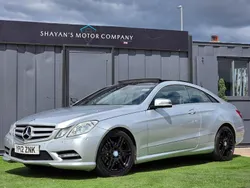 Silver Used 2012 Mercedes E350 Coupe | £5,190 (Good price)