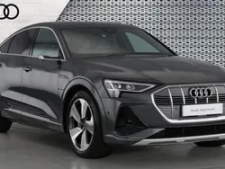 Grey Used 2021 Audi e-tron S-Line SUV | £28,131 (Expensive)