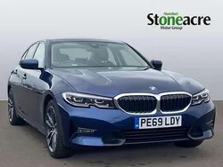 Blue Used 2019 BMW 330e Sport Line Sedan | £17,200 (Fair price)