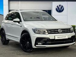 White Used 2017 VW Tiguan R-line SUV | £15,990 (Fair price)