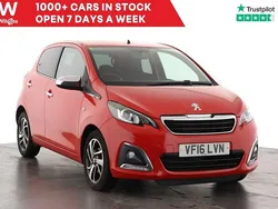 Red Used 2016 Peugeot 108 Hatchback | £5,999 (Fair price)
