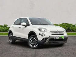 White Used 2018 Fiat 500X Cross SUV | £10,495 (Fair price)