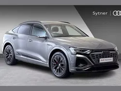 Grey Used 2023 Audi Q8 e-tron Advanced SUV | £52,250 (Fair price)