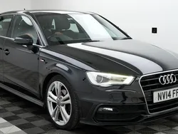 Black Used 2014 Audi A3 S-Line Hatchback | £6,750 (Fair price)