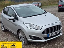 Silver Used 2013 Ford Fiesta Titanium Hatchback | £3,980 (Good price)