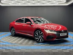 Red Used 2018 VW Arteon R-line Hatchback | £19,990 (Fair price)