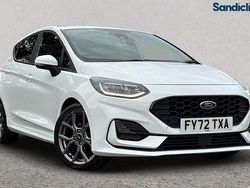Frozen white (premium paint) Used 2021 Ford Fiesta ST-Line Hatchback | £13,486 (Fair price)
