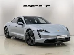 Silver Used 2021 Porsche Taycan Sedan | £49,890 (Fair price)