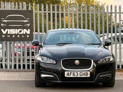 Black Used 2013 Jaguar XF R-Sport Sedan | £5,795 (Fair price)